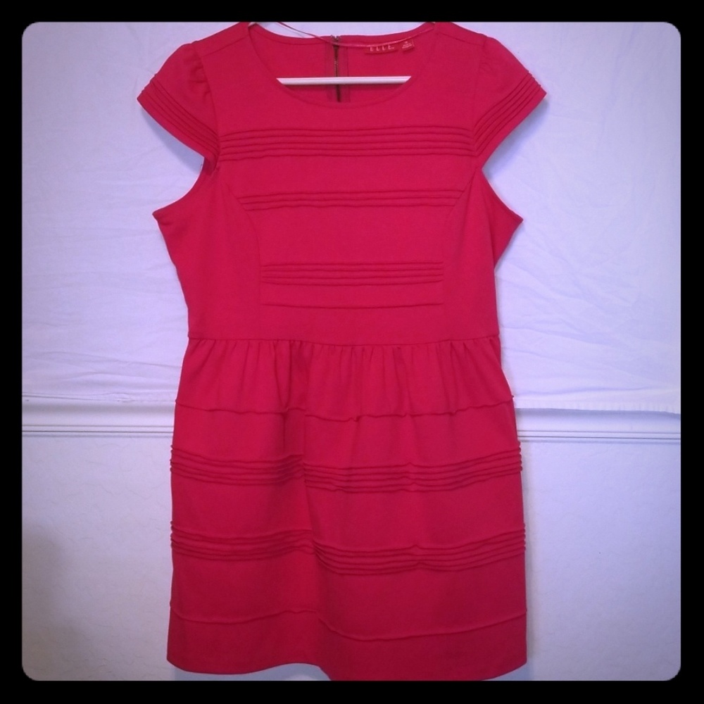Hot Magenta Mini Dress